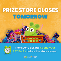 Post-Event Prize Store Last Call